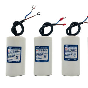Condensateur de démarrage de moteur biphasé CD60, gamme 200uf-250uf, options 300uf, 350uf, 400uf - Product Image 2