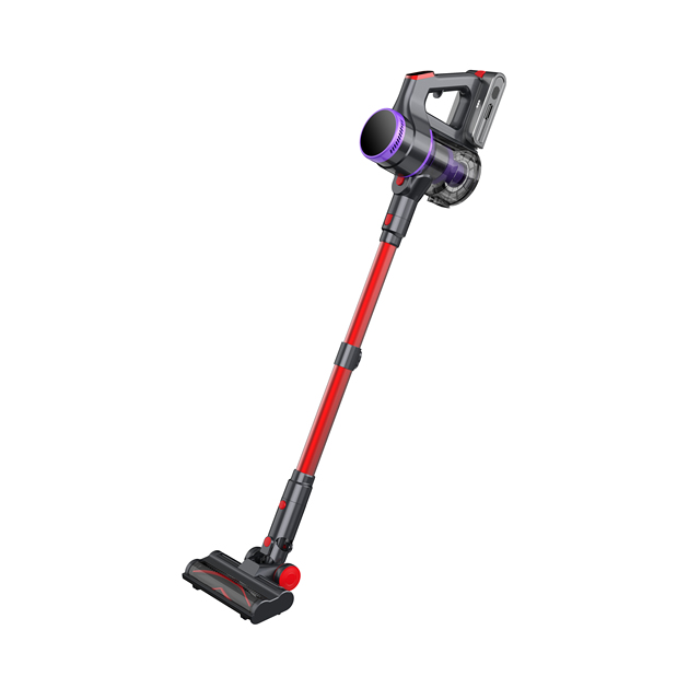 High-sales 200W Strong Suction Long Battery Life Cordless Vacuum Cleaner Stick 2 in 1 Multipurpose Home Cleaning with LED Lights