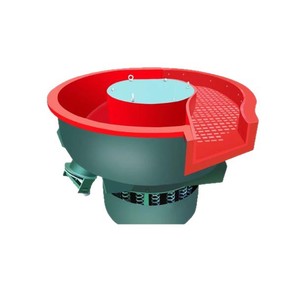 Máquina Pulidora de Metales, Máquina de Pulido por Vibración, Equipo Industrial de Desbarbado de Metales, Alta Productividad, Acero al Carbono, Rojo - Product Image 1