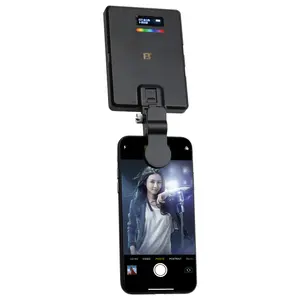 FB RGB-68AI 5W Rgb ışık çubukları sopa şerit cep telefonu Video konferans LED MINI ışık taşınabilir renkli Selfie dolgu ışığı lambası