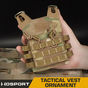 WOSPORT Nylon détachable JPC plaque transporteur ornements créatifs petits ornements gilet pour animaux de compagnie habiller accessoires de chasse - Product Image 3