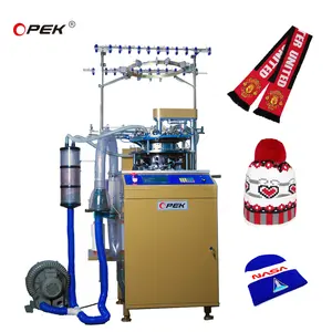 CE Certificated Circular Knitting Machine for Football Scarf and Hat Knitting Professional Knitting Jacquard