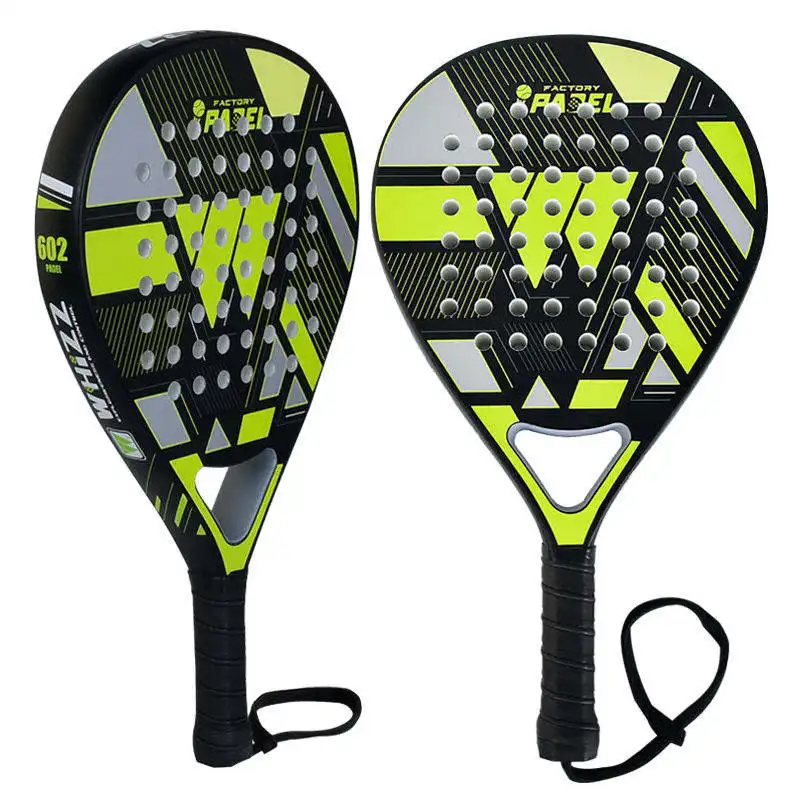 Schläger neues Design Strand tennis schläger Voll carbon Kopf Padel Schläger