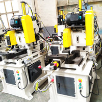 Máquina de corte de tubos semiautomática de sobremesa, personalizada por el fabricante, máquina de corte de materiales sin rebabas, corte neumático 425 preciso
