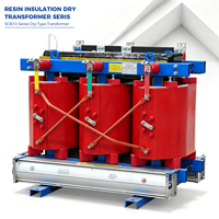 Transformateur sec à enroulement en cuivre SCB10 500 kVA 10 kV/400 V personnalisé, faible bruit, isolation en résine, directement de l'usine