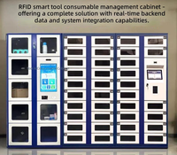 Armarios de Gestión de Herramientas Inteligentes Electrónicos RFID para Taller y Fábrica, con Sistema de Préstamo y Devolución de Materiales de Autoservicio