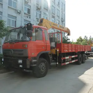 Haoy Manipulator 8T Afstandsbediening Voor Auto Andere China Bouw Bosbouw Machines Boom Mand Vrachtwagen Kraan