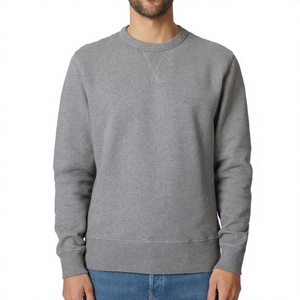 Sweat-shirt pour homme de qualité supérieure, 100% coton molletonné, respirant, coupe classique, design uni élégant, vêtements décontractés, hiver, extérieur - Product Image 5