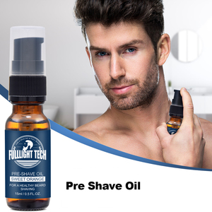 OEM Protect Huile de <span class=keywords><strong>rasage</strong></span> lissante pour la peau 15 ml Huile de barbe biologique au bois de santal Huile de pré-<span class=keywords><strong>rasage</strong></span> pour hommes - Product Image 2