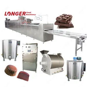 Small Complete Candy Making Machine Chocolate Bar Production Line of Chocolate