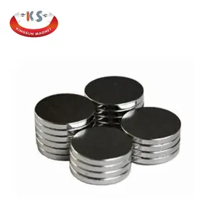 Super Strong NdFeB Ferrite N52 Neodymium Magnetic Nickel-coating Disc Permanent Neodymium Magnet