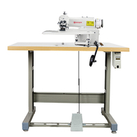 Machine à coudre à point invisible industrielle pour l'ourlage de pantalons, de costumes, de jupes, la finition et la confection de vêtements