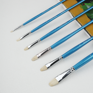 Pinceles Profesionales para Acuarela y Gouache con Mango de Abedul y Pelo de Cabra, Pincel de Acuarela con Mango de Madera para Artistas - Product Image 2