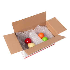 Película protectora de plástico HDPE, rollo de burbujas de aire de 400mm X 320mm X 350 <span class=keywords><strong>Mtr</strong></span>, núcleo de 2 pulgadas, enchufe de núcleo de canal de aire de 18mm, 25 micras - Product Image 3