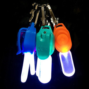 Ngoài trời đêm thể thao ba lô Led Kéo Dây kéo ánh sáng mini LED Keychain nhấp nháy Clip dây kéo an toàn ánh sáng ban đêm - Product Image 1