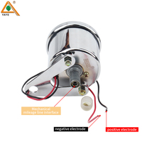 Universal Speedometer Motorcycle Digital Odometer Meter for Motorcycle Electrical System for CG125 GN125 AX100 CD70