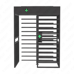 Torniquete de Altura Completa con Código QR KARSUN, Sistema Biométrico Bidireccional, Acero Inoxidable 304, Uso Interior/Exterior, Puerta de Control de Boletos - Product Image 2