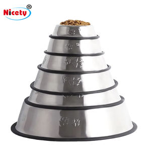 Gamelle portable en acier inoxydable pour animaux de compagnie, plusieurs tailles pour chiens et chats, écologique pour une utilisation en intérieur et en extérieur - Product Image 1