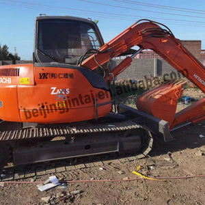 Mini-excavatrice sur chenilles hydraulique Hitachi ZX75 d'origine japonaise, 7,5 tonnes, d'occasion, avec moteur et pompe, équipement de construction - Product Image 2