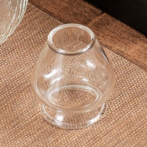 Cuenco Matcha de vidrio texturizado de borosilicato alto con pico de vertido-Soporte de deseo de té verde estilo japonés hecho a mano - Product Image 6