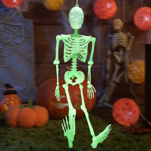 Decoraciones de Calaveras Luminosas para Halloween, Esqueletos que Brillan en la Oscuridad, Accesorios Extraños para Celebraciones - Product Image 2