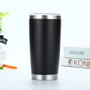 Gobelet isotherme en acier inoxydable de 20 oz, non imprimé, pour sublimation, artisanat DIY, tasse thermique - Product Image 1