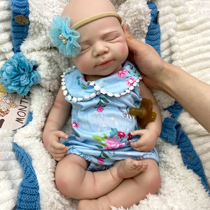 Muñecas Reborn Realistas Pascale Gordito <span class=keywords><strong>de</strong></span> Cuerpo Completo <span class=keywords><strong>de</strong></span> Silicona <span class=keywords><strong>de</strong></span> Platino, Juguete Modelo Suave para Niños, Bebé 100% <span class=keywords><strong>de</strong></span> Silicona - Product Image 3