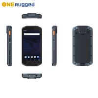 ODM/OEM PDA Android Industri Tangguh 5 Inci Tahan Air IP65 4G/WiFi/BT/GPS Pemindai Barcode NFC Pelacak Aset Stok