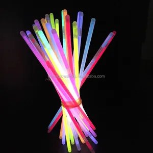 glow in the dark neon glow sticks 100 pieces pack 8 inch glow stick bracelet for party