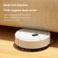 Robot Penyapu Pintar, Mesin Pel, Pembersih Lantai, Mini Vacuum Cleaner untuk Rumah Tangga