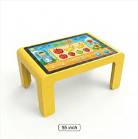 Mesa Táctil Inteligente para Niños OEM de 32, 43 y 55 Pulgadas con Sistema Operativo Android, Juegos Interactivos, WiFi, Bluetooth, Mesa de Juegos Desmontable para Niños Autistas