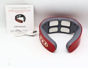 2024 nuovo massaggio elettrico cordless del collo per alleviare il dolore al collo e alle spalle punto di innesco dei tessuti profondi con massaggiatore a caldo - Product Image 5