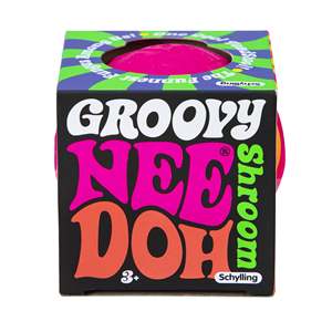 Juguete antiestrés de rebote lento NeeDoh Grooy Mushroom Flour Squeeze Squishy, transfronterizo - Product Image 6