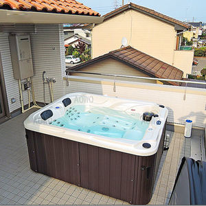 <span class=keywords><strong>Jacuzzi</strong></span> extérieur pour 5 personnes avec bain à remous <span class=keywords><strong>J</strong></span> et chauffe-piscine - Product Image 1