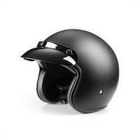 Casque de moto certifié 3C BYB/701M3C pour véhicules électriques, design rétro vintage, toutes saisons, tailles unisexes M-XXL