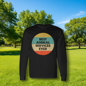 Camiseta promocional de manga larga de Best Animal Services Ever - Product Image 3