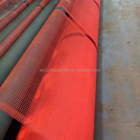Filet de sécurité en plastique pour la construction, clôture anti-chute, échafaudage, escalier, résistant aux UV, haute résistance, découpable