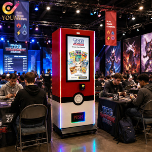 ตู้จำหน่ายการ์ดเกม TCG แบบหน้าจอสัมผัส 32 นิ้ว กำไรสูง พร้อมระบบจัดการระยะไกลสำหรับขายแพ็คการ์ด - Product Image 1