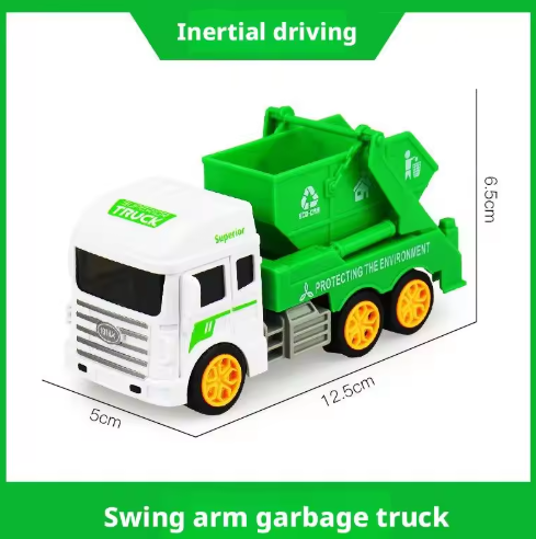 Camion poubelle sanitaire [ensaché]