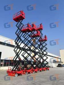 बाहरी निर्माण साइट मचान के लिए स्व-चालित कैंची लिफ्ट - Product Image 4