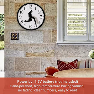 Ministry of <strong>Silly</strong> <strong>Walks</strong> <strong>Clock</strong> Home Decor Novelty Wall Watch Funny <strong>Silly</strong> <strong>Walk</strong> Wall <strong>Clock</strong> - Product Image 6