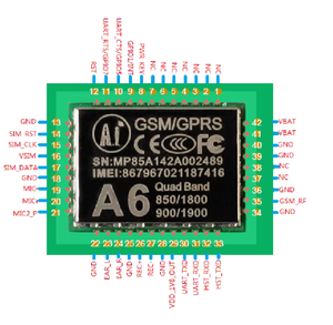 Gprs mô-đun <span class=keywords><strong>GSM</strong></span> mô-đun <span class=keywords><strong>A6</strong></span> \ SMS \ Speech \ Board \ dữ liệu không dây transmissionv rainbowsemi - Product Image 5