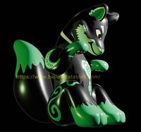 Nouveau design, jouet gonflable en PVC de haute qualité en forme de renard pour les fêtes