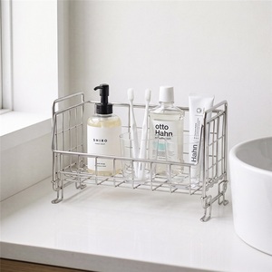 Cesta de Almacenamiento Esquinera para Baño de Aleación de Zinc, Estante Multifuncional para Cosméticos con Diseño Moderno y Ecológico para Aperitivos del Hogar - Product Image 4