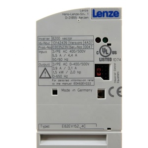 ไดรฟ์ E82EV152K4C 8200 ใหม่และของแท้ 100% กำลังไฟ 1.5 กิโลวัตต์ 3 เฟส - Product Image 1