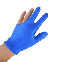 Gants de billard WECARE GLOVE à trois doigts en spandex pour usage commercial