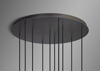 Lustre suspendu ovale long moderne YH à 10 lumières pour salle à manger, design contemporain, LED, luminaire suspendu circulaire pour escalier, plafonnier