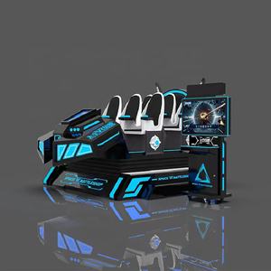 가상 현실 장비 vr 유원지 vr 6 좌석 6 dof 동의 플랫폼 9d 가상 현실 롤러코스터 vr - Product Image 4