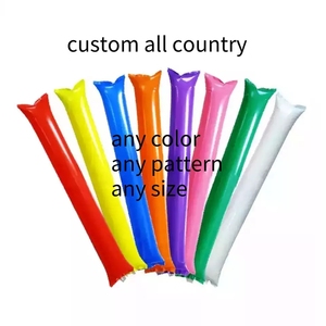 Ventiladores promocionales Thundersticks Biodegradable Cheering Clap Sticks Eco Friendly Pe Inflatable Stick - Product Image 3