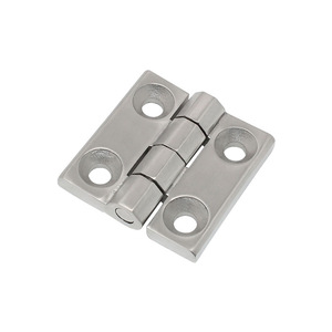 Bisagras Negras Reforzadas de Acero Inoxidable 304 para Puertas de Gabinetes de Equipos Industriales y Puertas Batientes de Alta Resistencia - Product Image 5